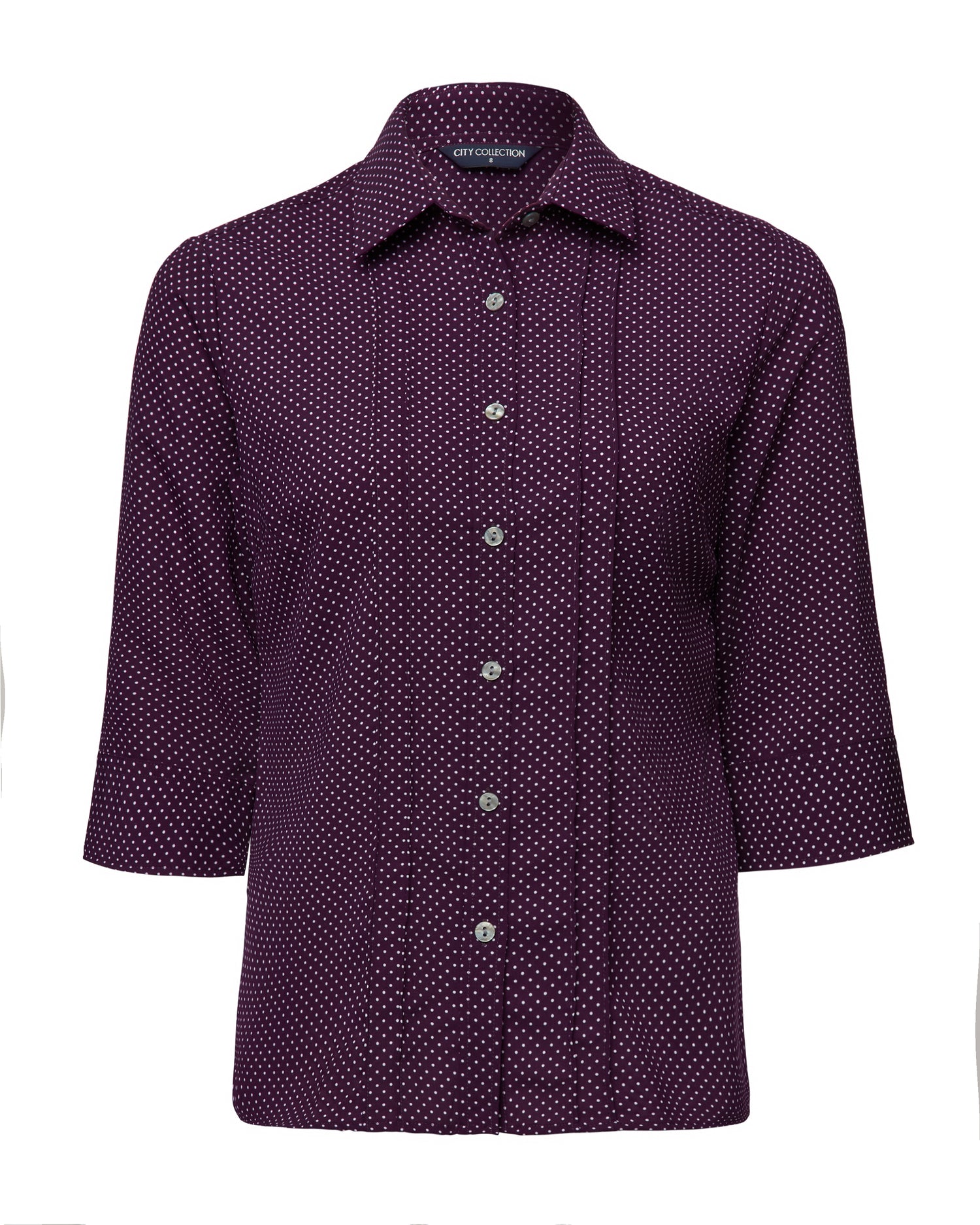 Women's City-Stretch Spot 3/4 Shirt