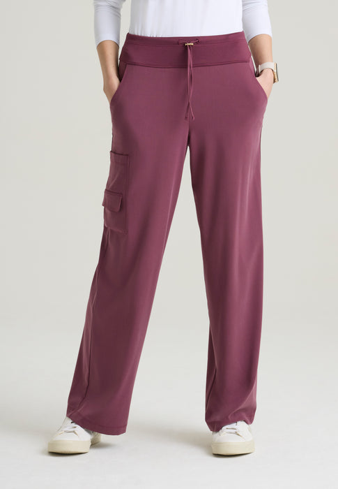 Women's Aria Scrub Pant - Dusty Port