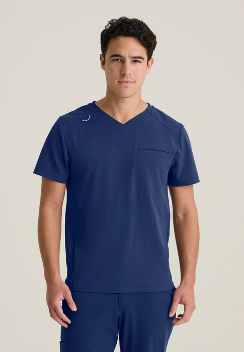 Men's Phoenix Scrub Top - Indigo