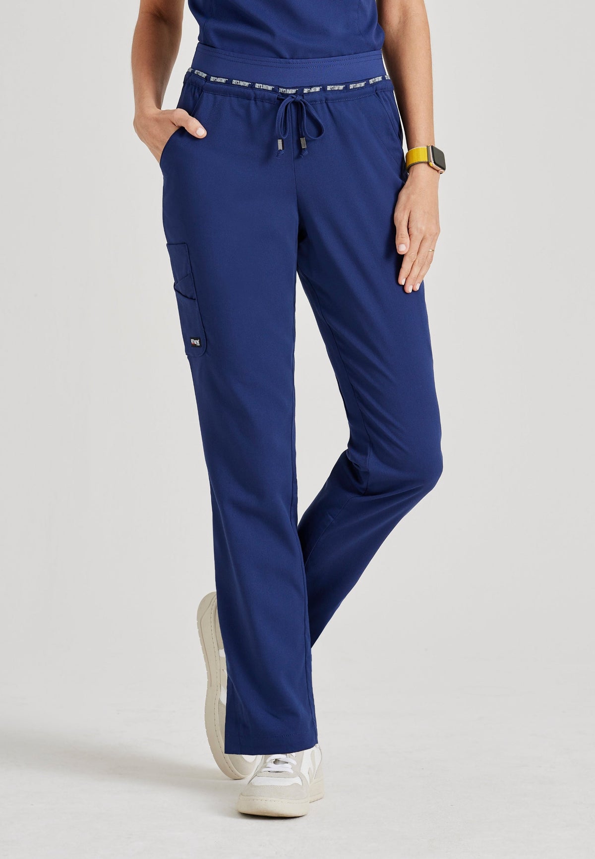 Ladies Serena Scrub Pant in 23 Indigo