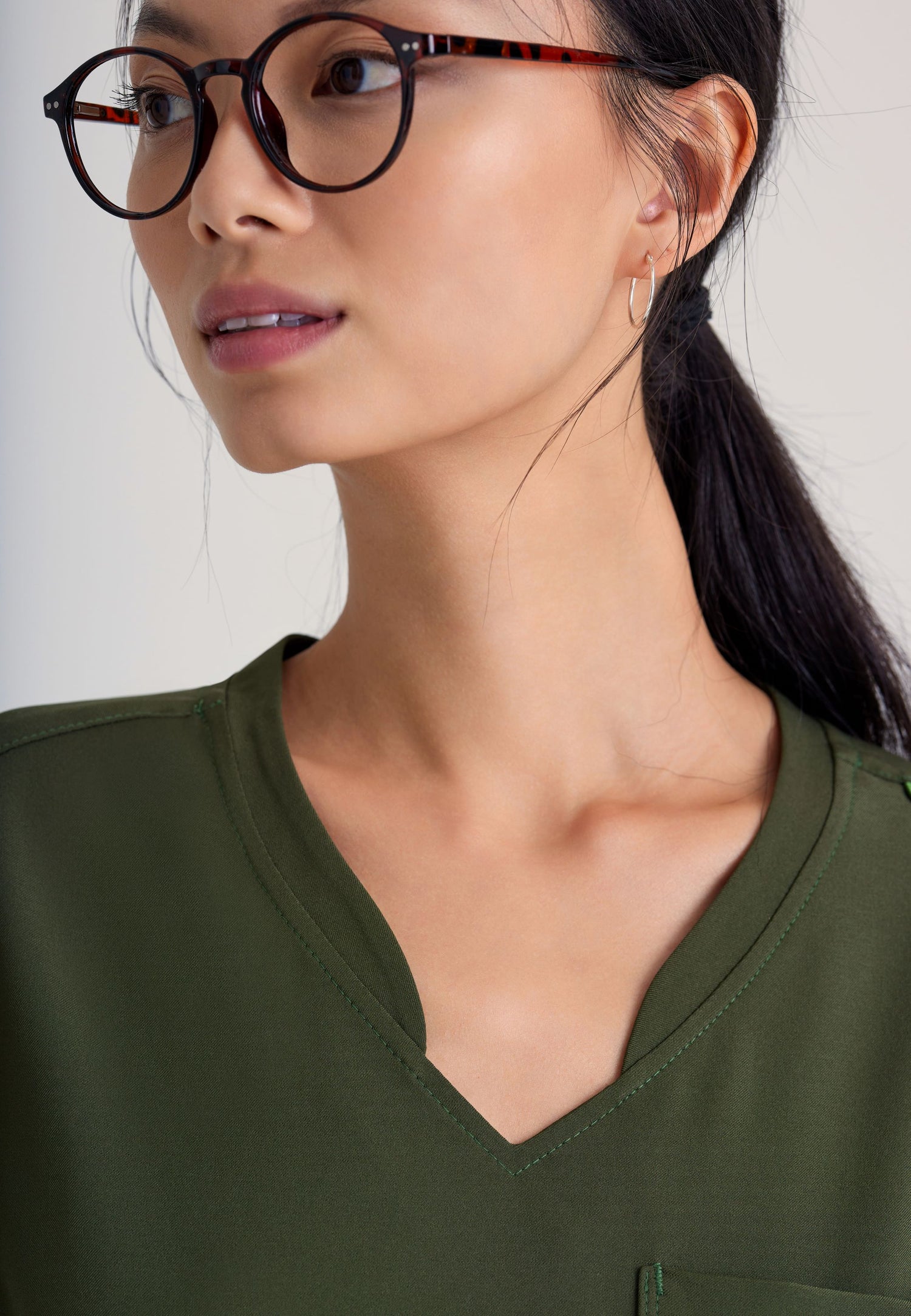 Ladies Sway Scrub Top