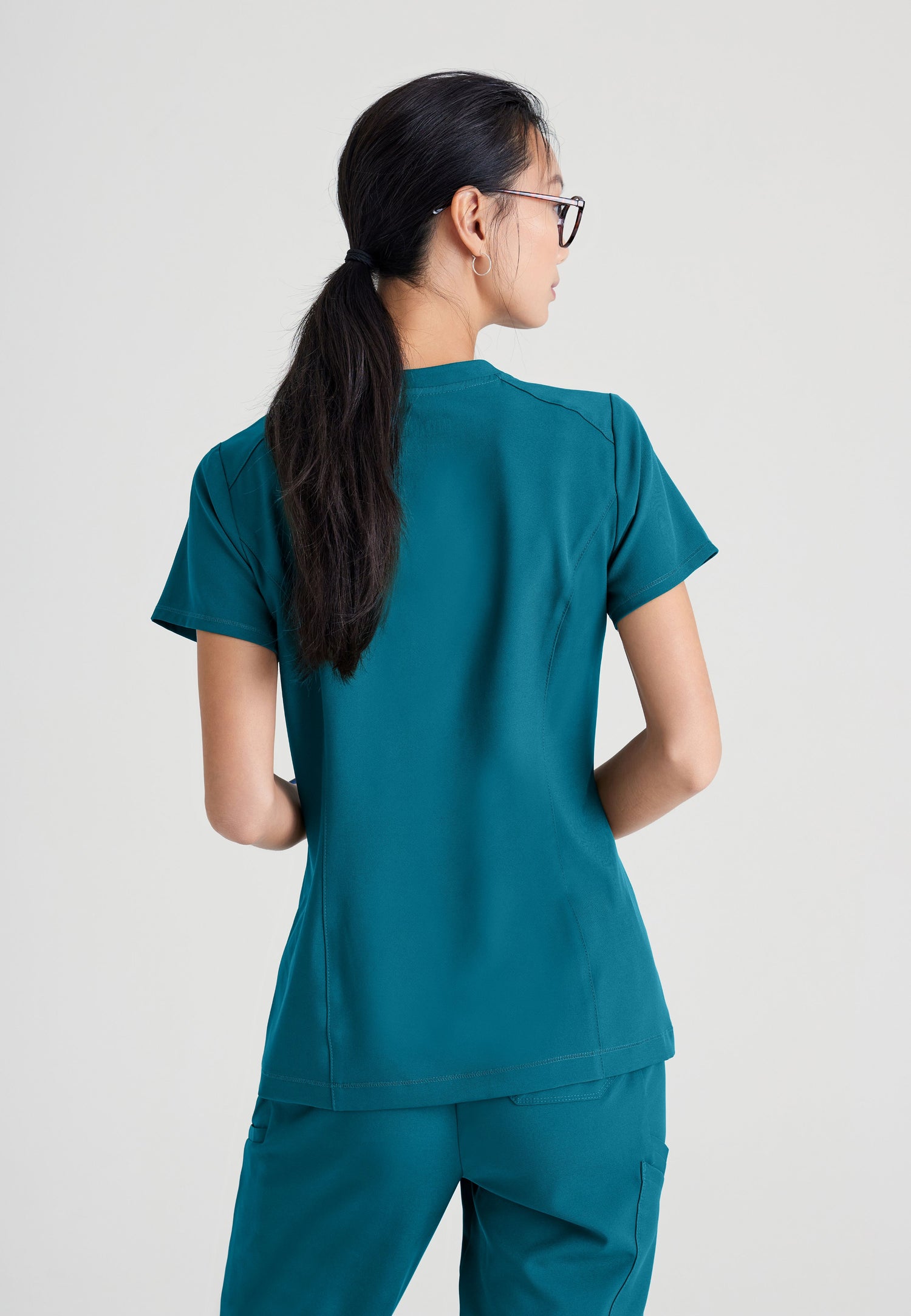 Ladies Sway Scrub Top