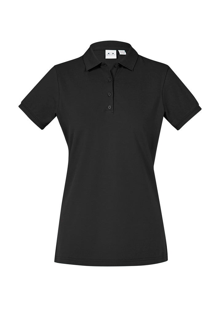 City Womens Short Sleeve Polo