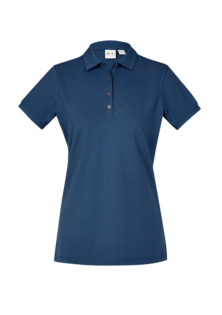 City Womens Short Sleeve Polo