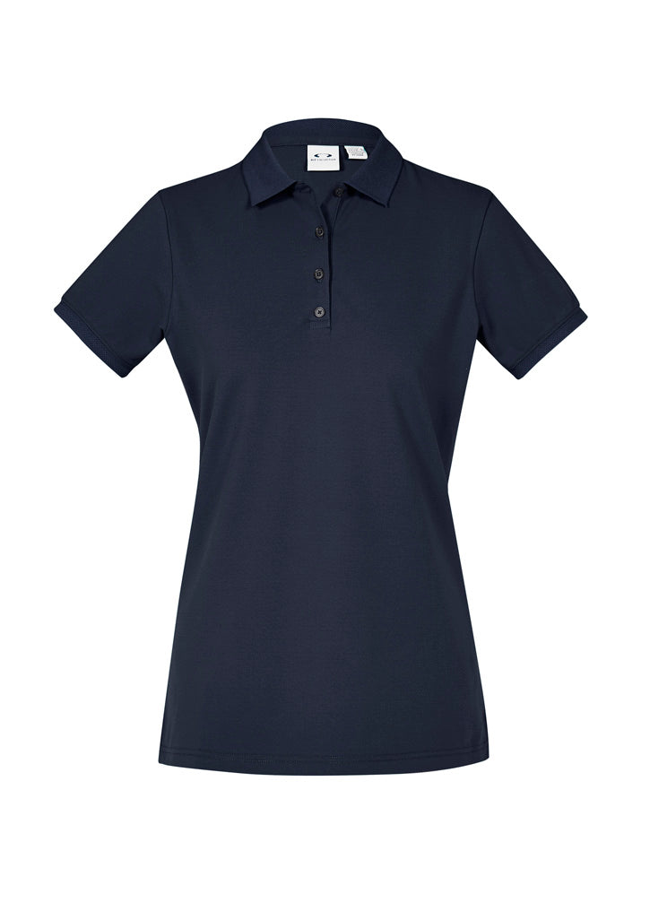 City Womens Short Sleeve Polo