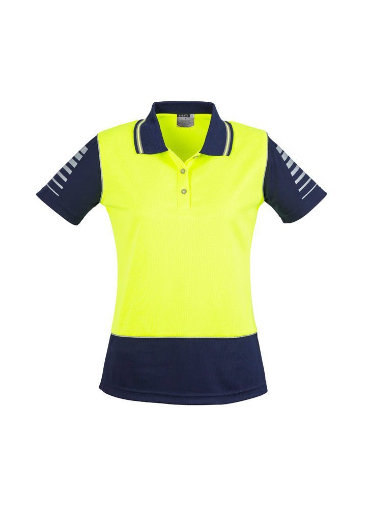 Women's Hi Vis Zone Short Sleeve Polo
