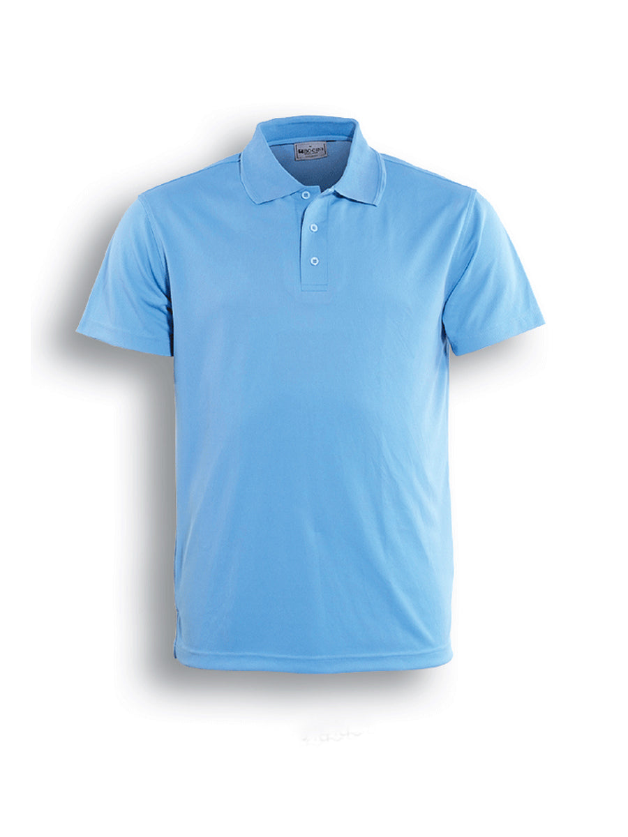 Bocini CP0754 Men's Breezeway Basic Polo in Sky Blue