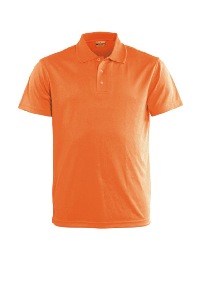 Bocini CP1311 Women's Basic Polo in Orange