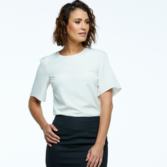 Women's Climate Smart Semi Fit Short Sleeve Shirt in Avocado