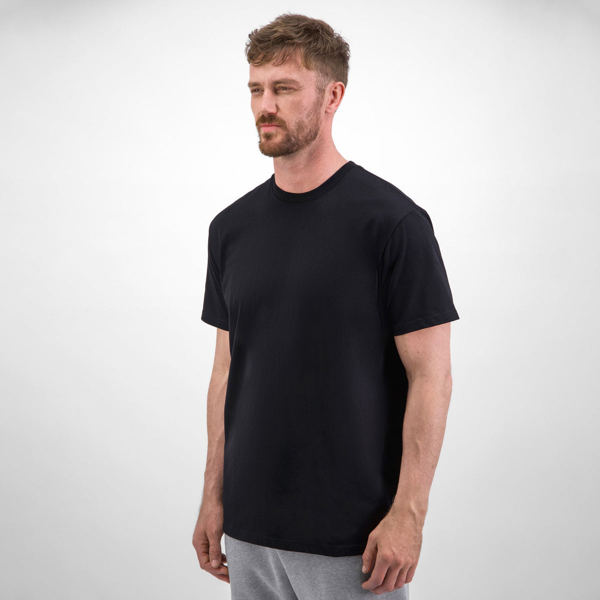 Men's Everyday Short Sleeve Tee in Black — view 2