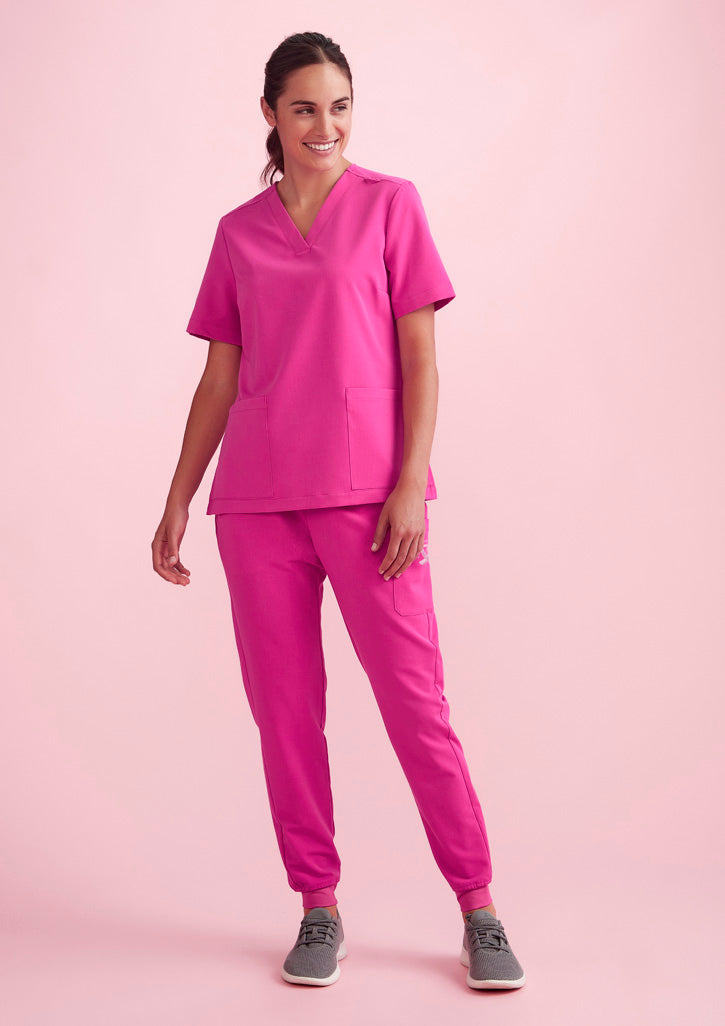 Women's Pink Jogger Scrub Pant
