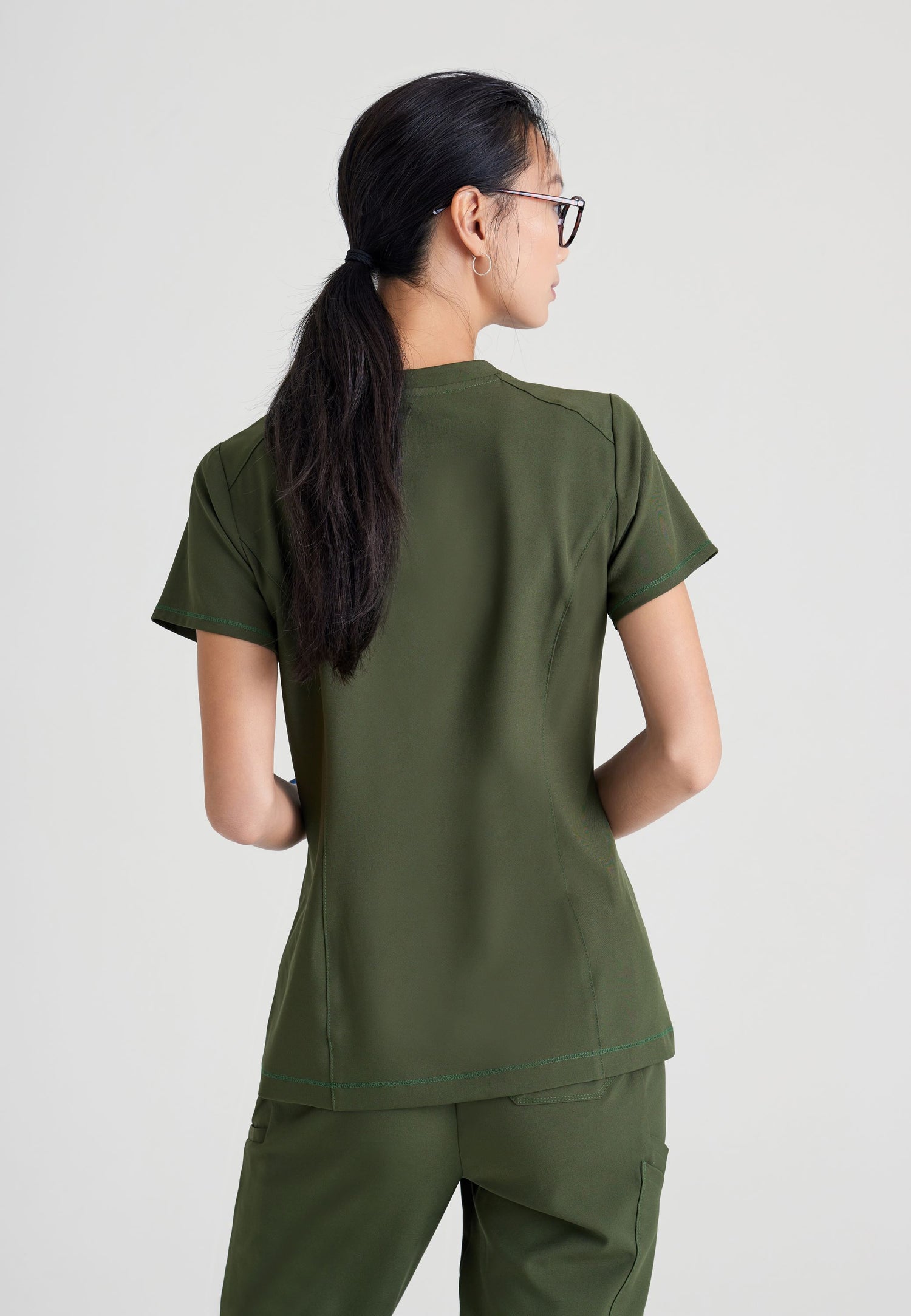 Ladies Sway Scrub Top