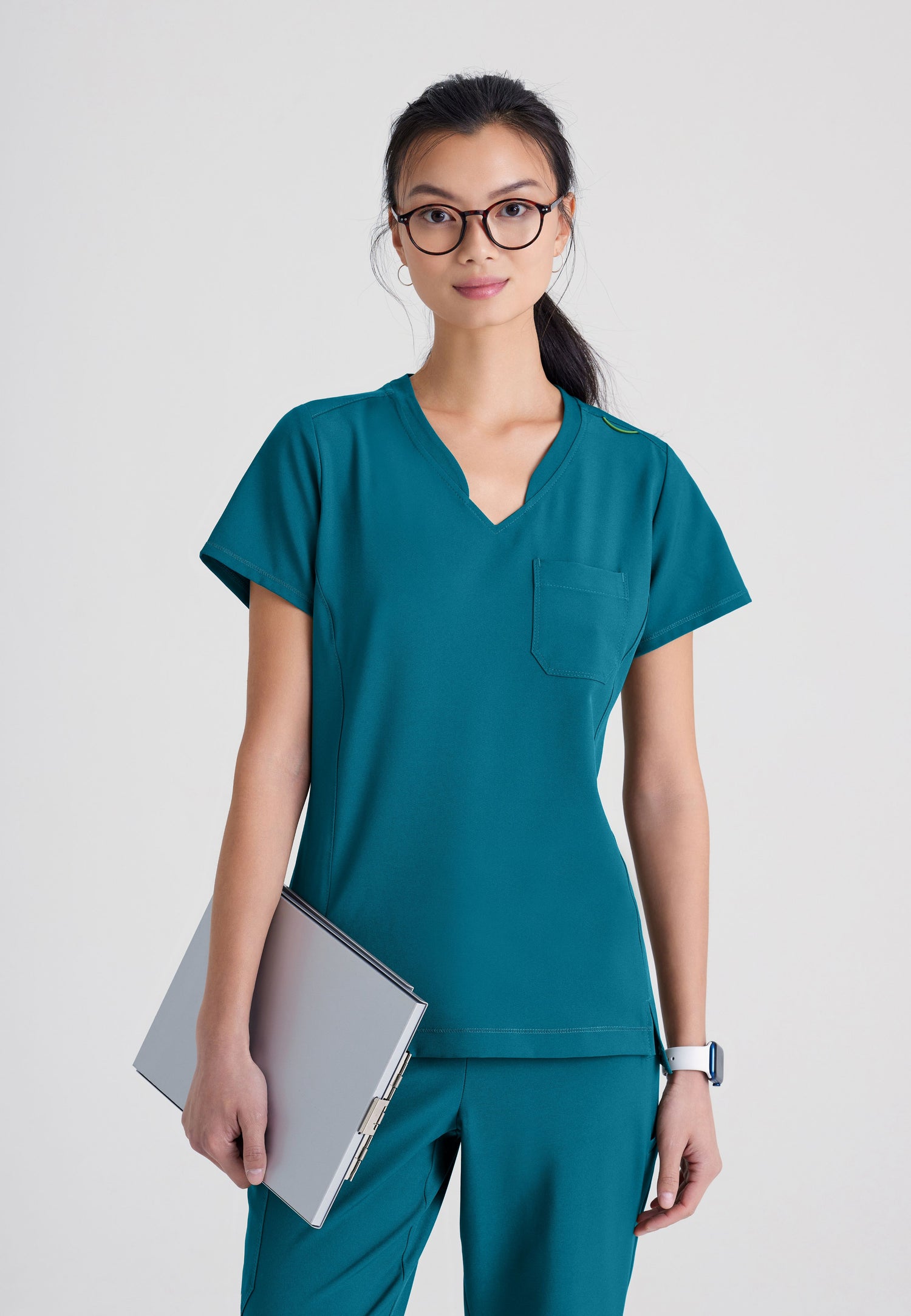 Ladies Sway Scrub Top