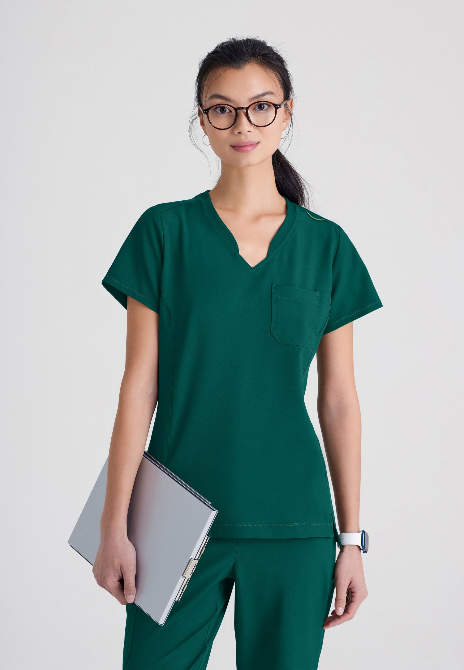 Ladies Sway Scrub Top