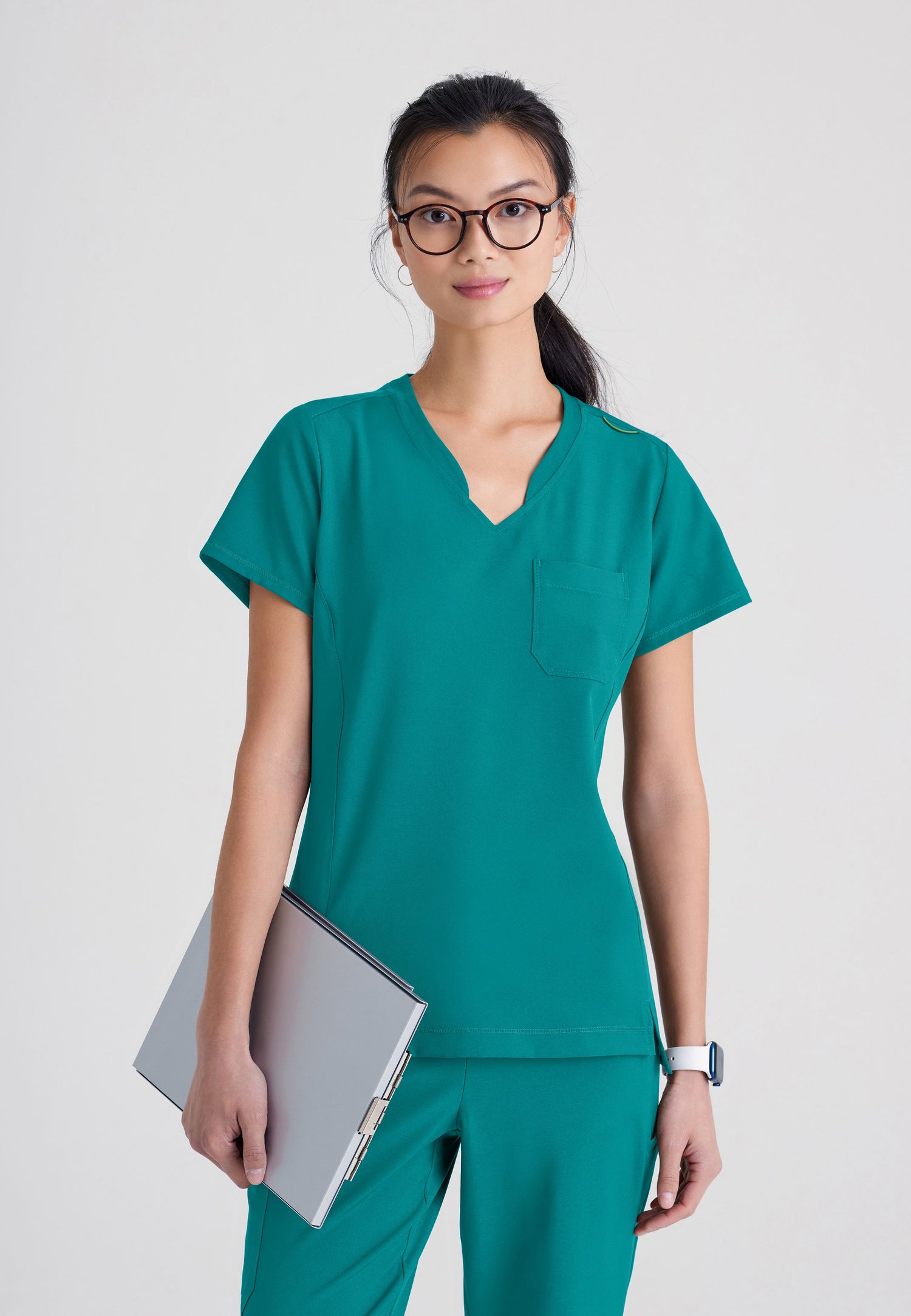 Ladies Sway Scrub Top