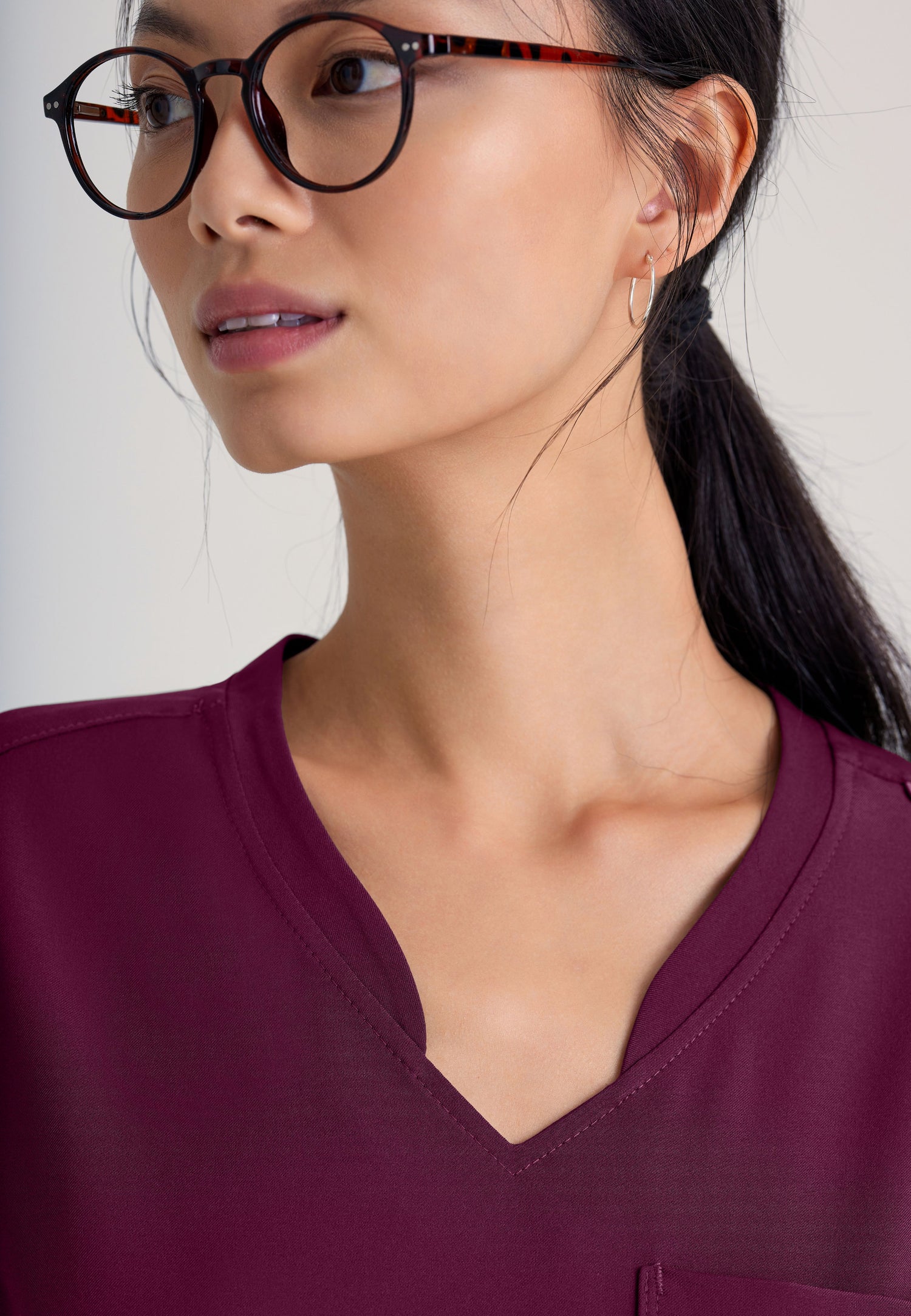 Ladies Sway Scrub Top