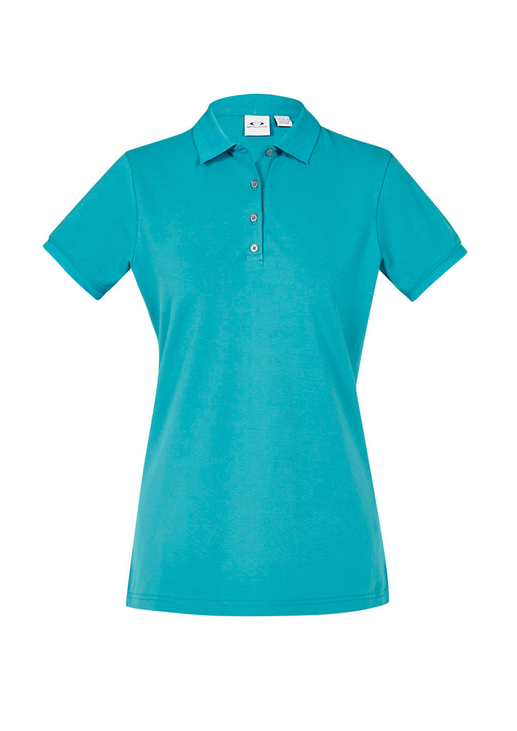 City Womens Short Sleeve Polo
