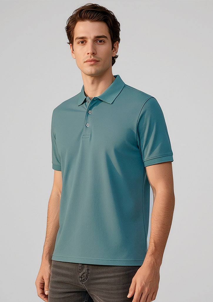 City Mens Short Sleeve Polo