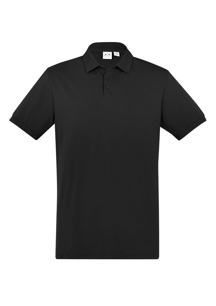 City Mens Short Sleeve Polo