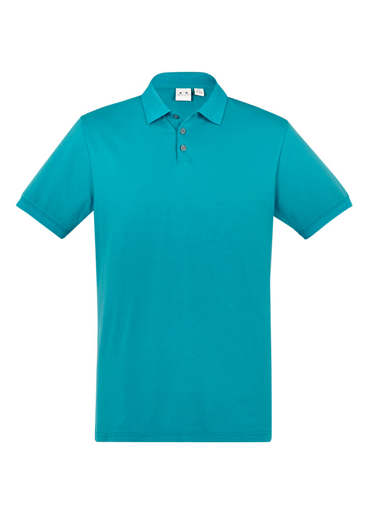 City Mens Short Sleeve Polo