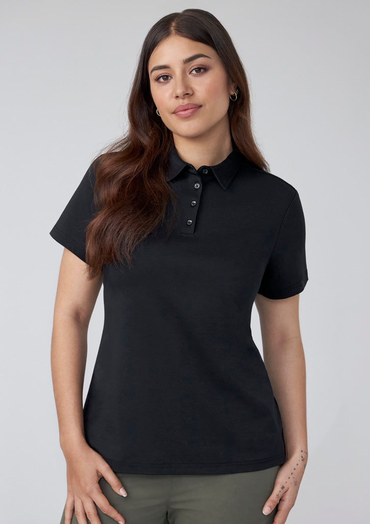 Lotus Womens Short Sleeve Polo