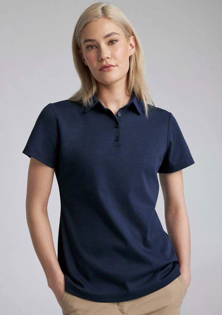 Lotus Womens Short Sleeve Polo