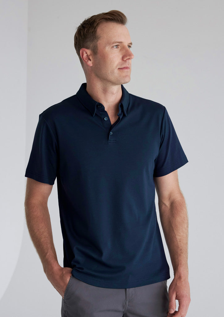 Lotus Mens Short Sleeve Polo