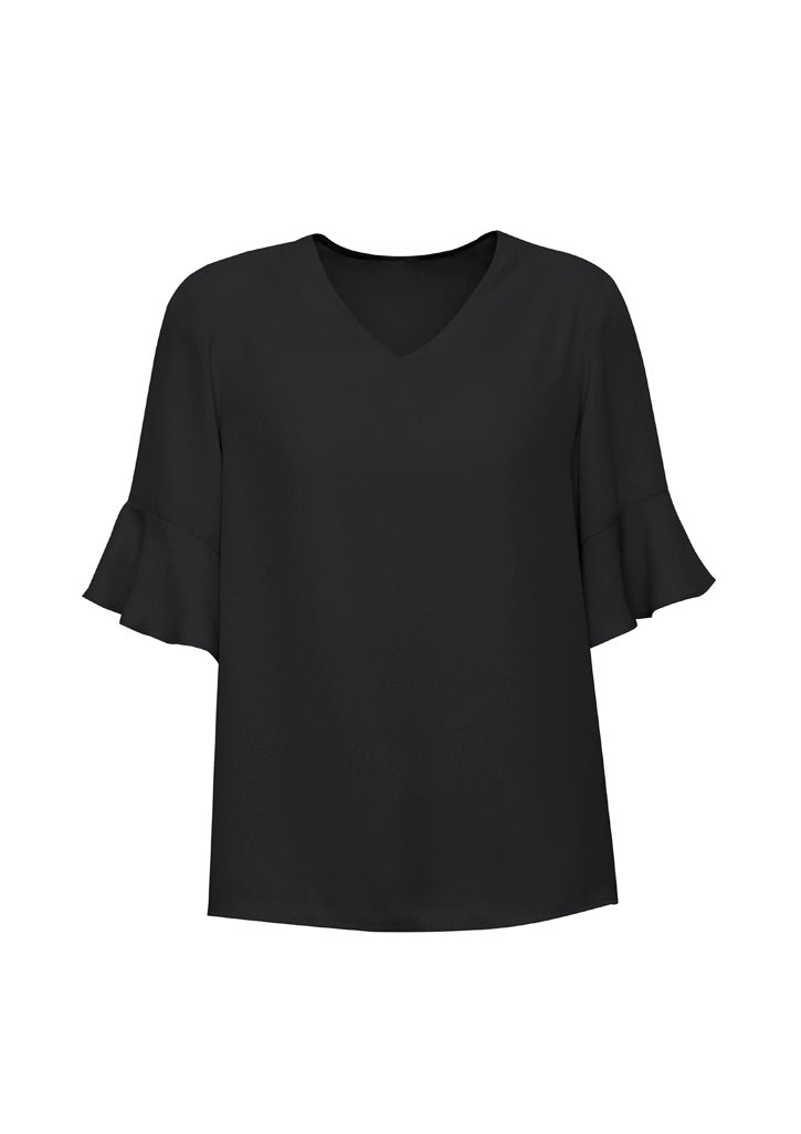 Women's Aria Fluted Sleeve Blouse
