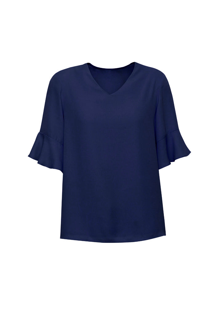 Women's Aria Fluted Sleeve Blouse