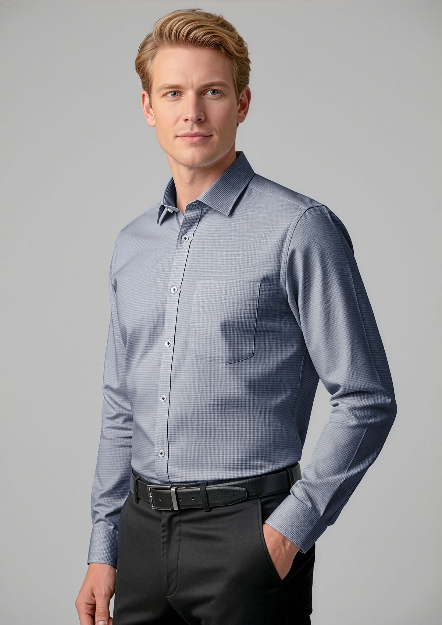 Bristol Mens Classic Long Sleeve Shirt