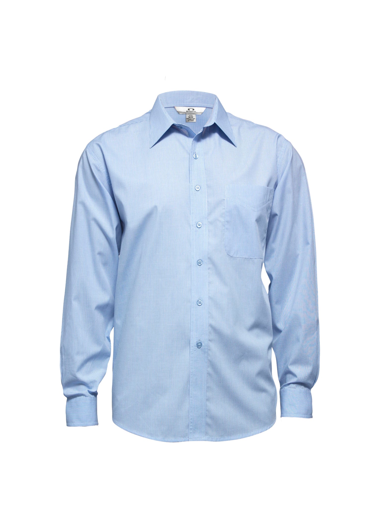 Micro Mens Check Long Sleeve Shirt