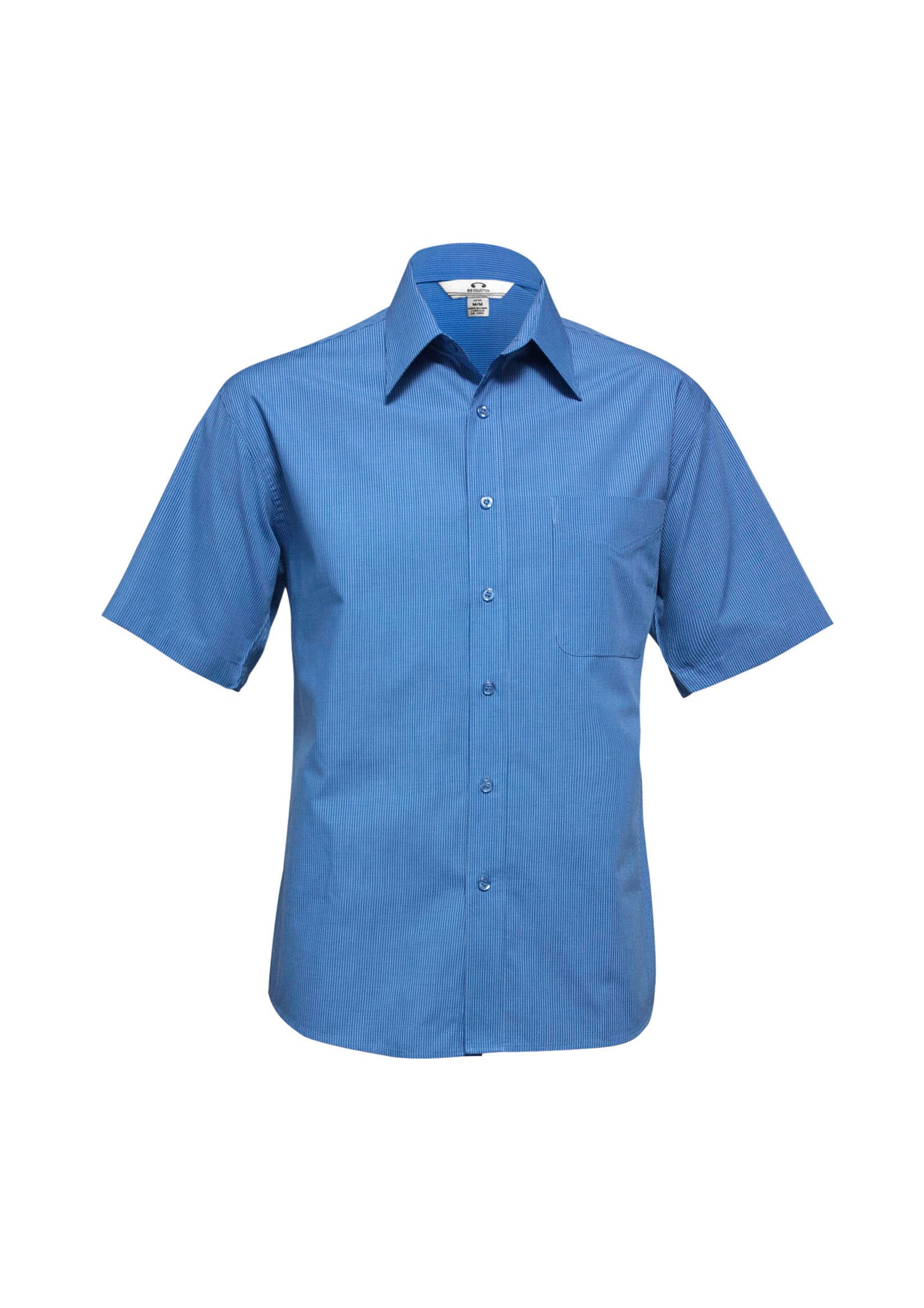Micro Mens Check Short Sleeve Shirt