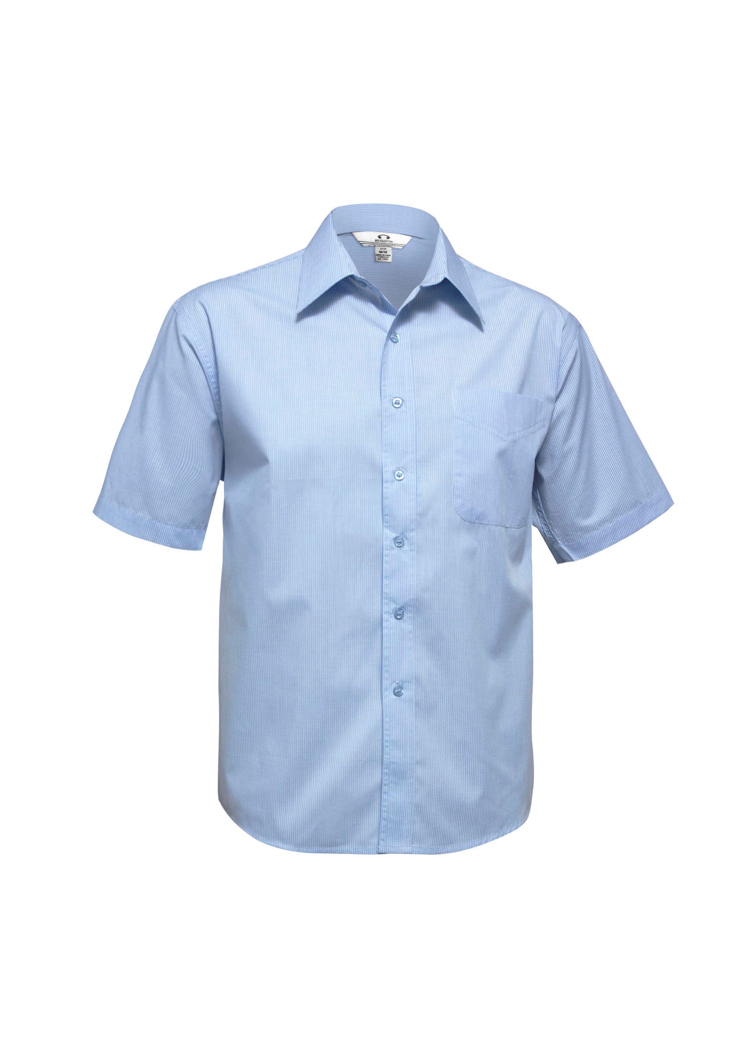 Micro Mens Check Short Sleeve Shirt