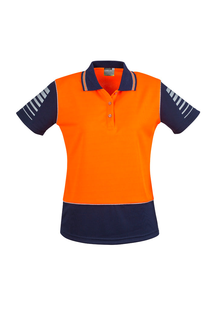 Women's Hi Vis Zone Short Sleeve Polo