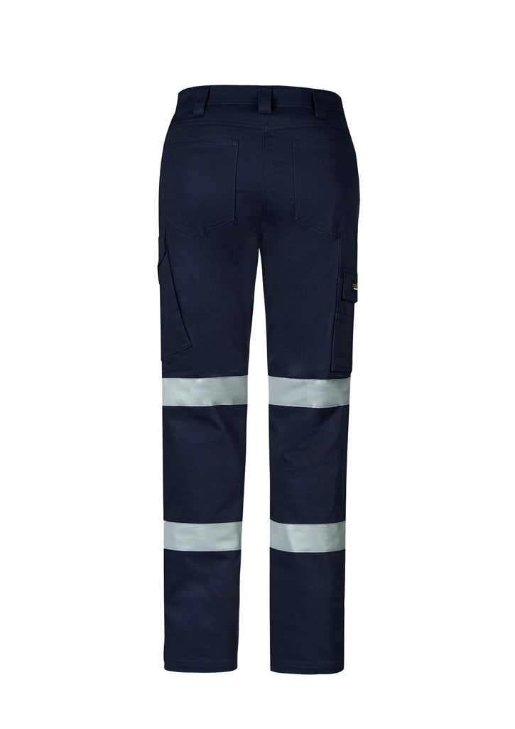 Women's Essential Stretch Taped Cargo Pant - Navy back