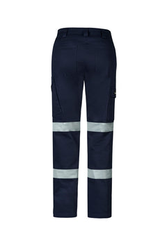 Women's Essential Stretch Taped Cargo Pant - Navy back
