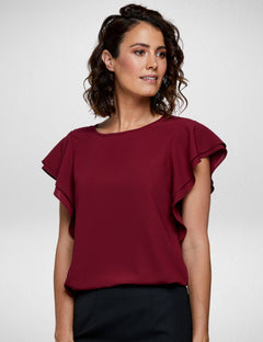 Women's Amity Blouse in Pepper
