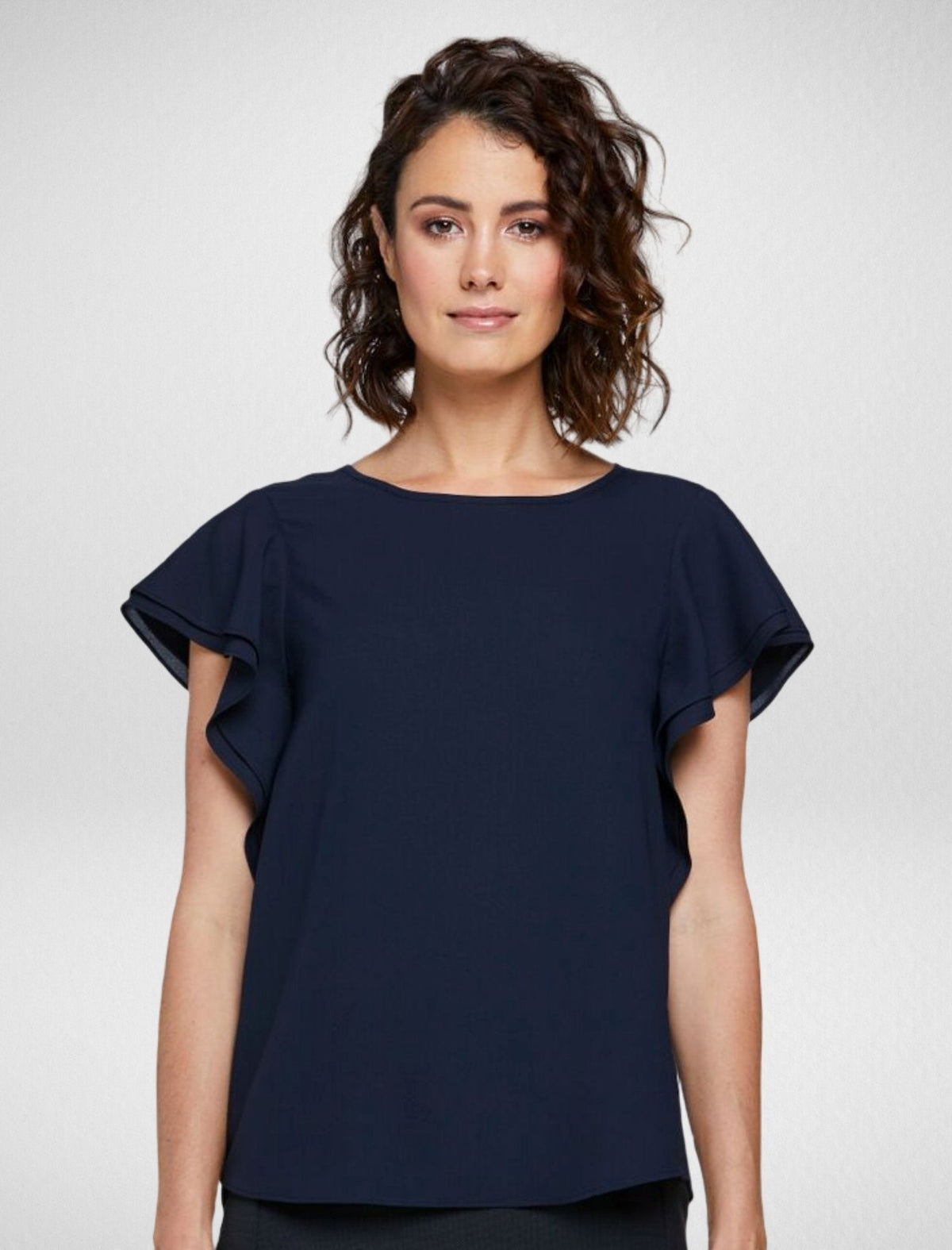 Women's Amity Blouse in Navy