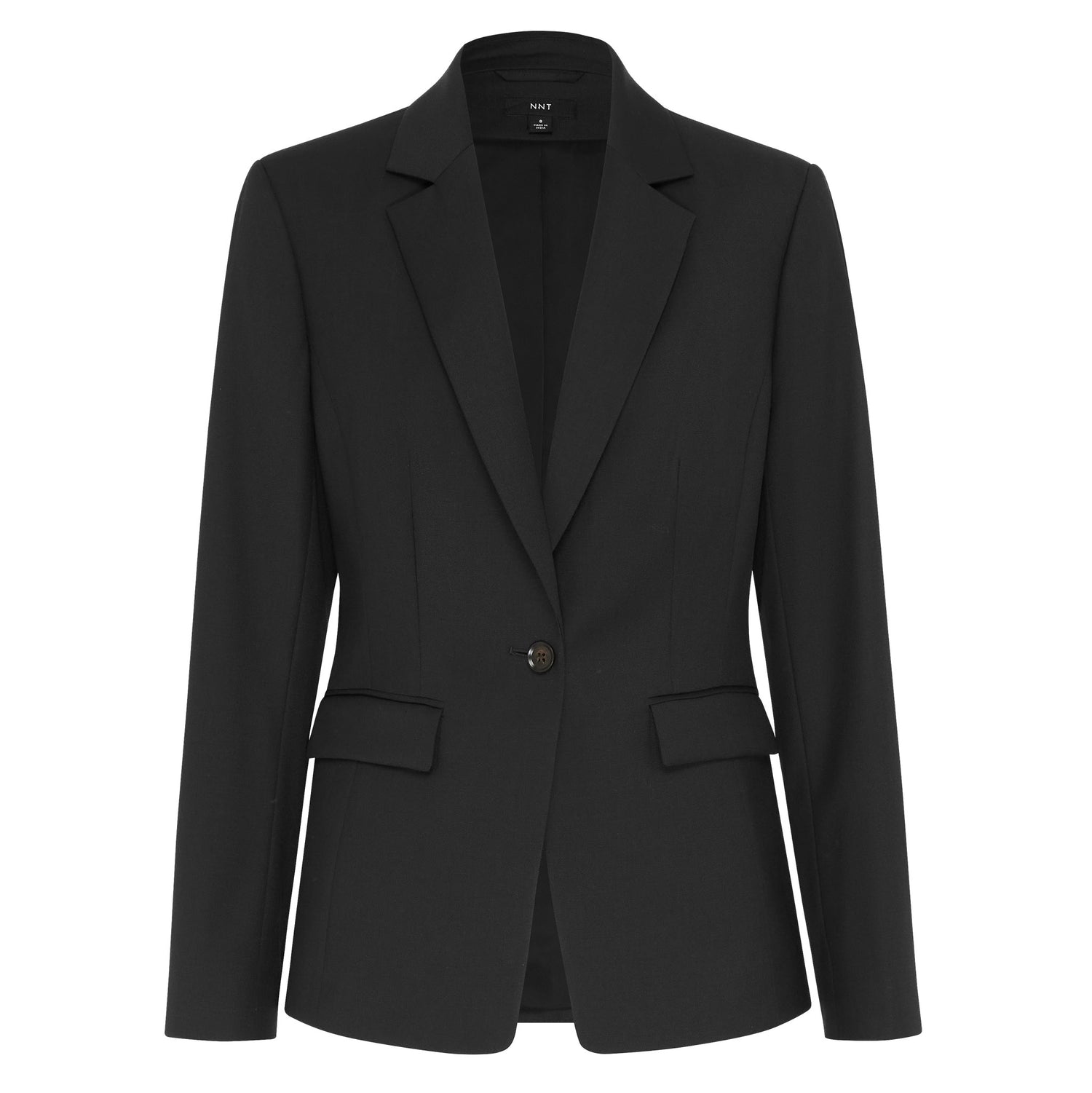 Women's Wool Blend Twill Tailored Jacket