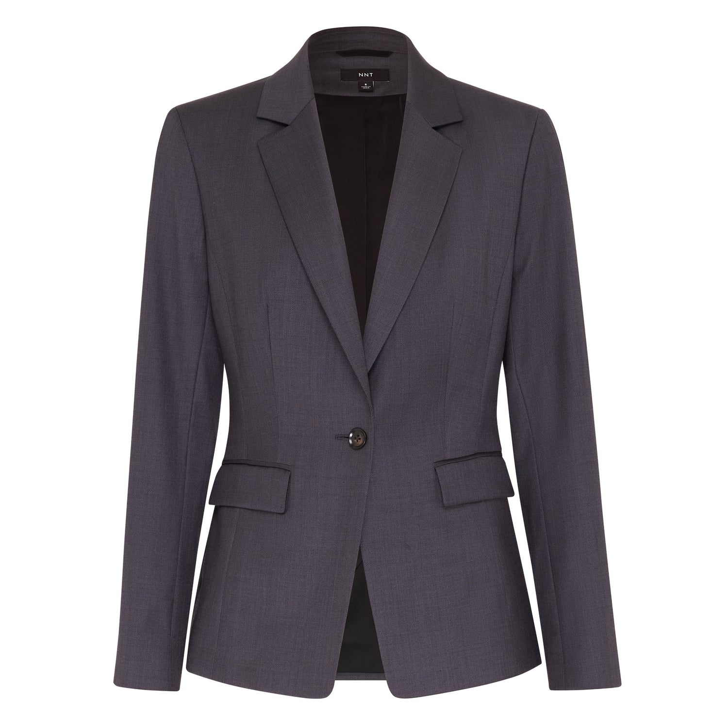 Women's Wool Blend Twill Tailored Jacket