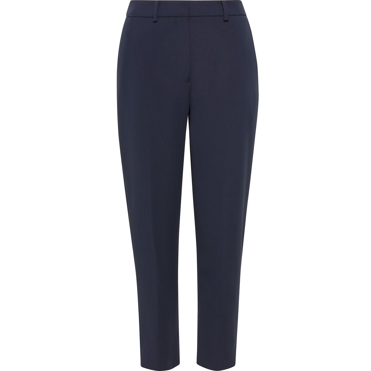 Women's Crepe Stretch High Waist Cropped Pant