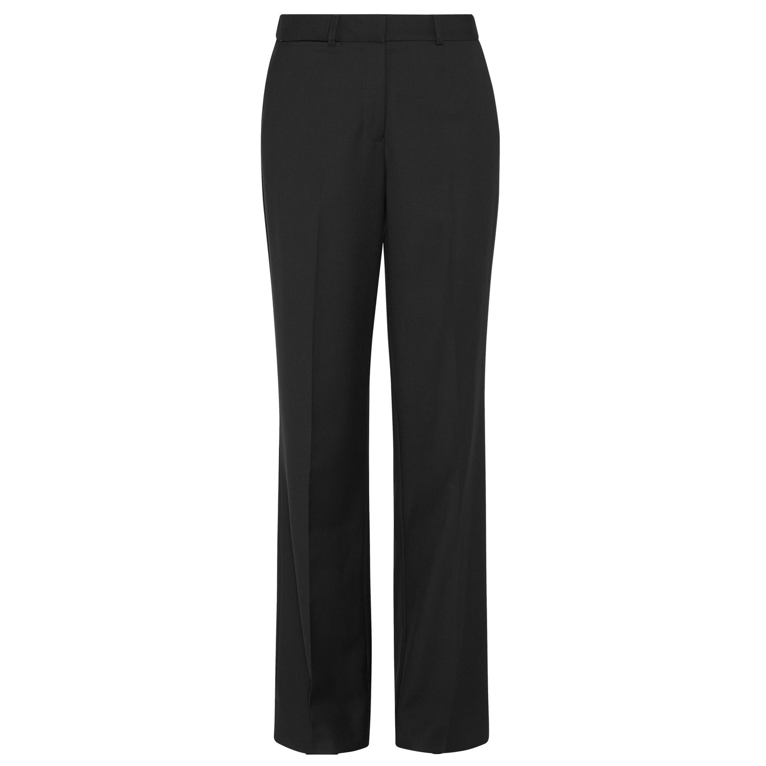 Women's Wool Blend Twill  Secret Waist Regular Fit Pant
