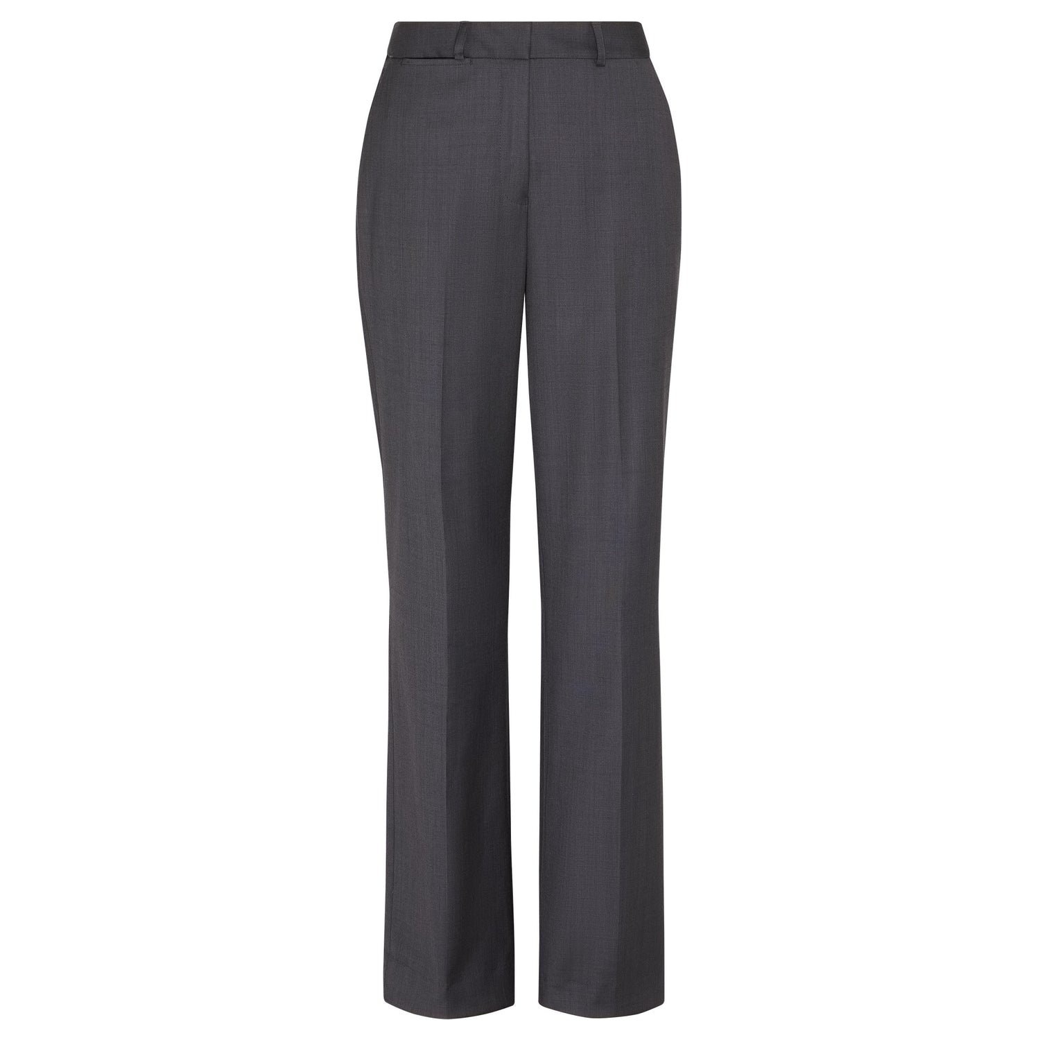 Women's Wool Blend Twill  Secret Waist Regular Fit Pant