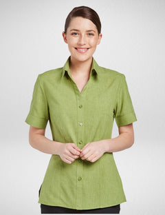Women's Climate Smart Easy Fit Double Action Back Shirt in Avocado