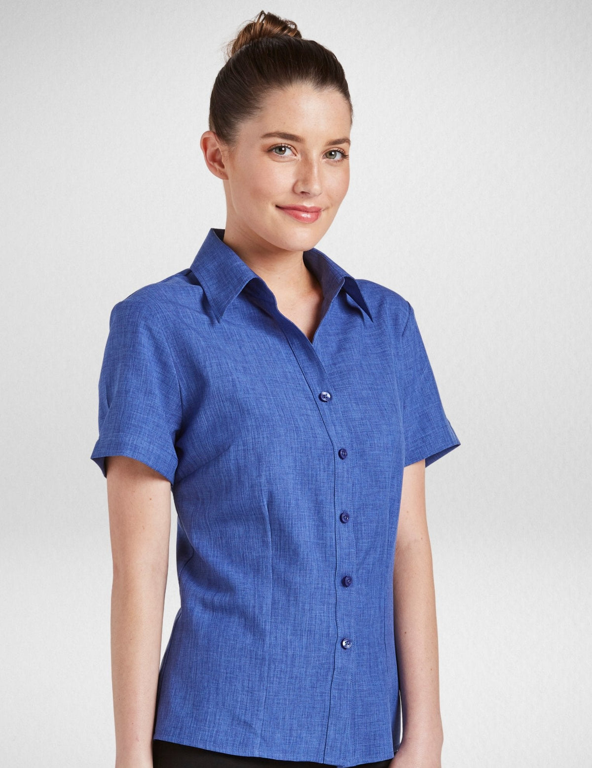 Women's Climate Smart Semi Fit Short Sleeve Shirt in Ocean