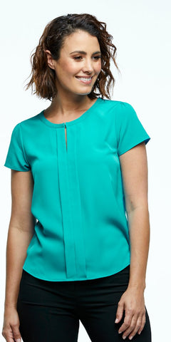 Women's Gemini Blouse in Teal