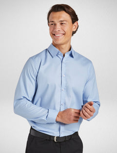 Men's Serenity Long Sleeve Shirt in Blue