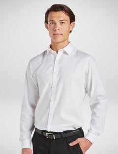 Men's Serenity Long Sleeve Shirt in White